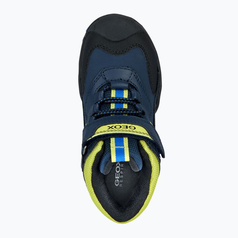 Geox Junior Schuhe New Savage Abx navy/lime grün 11