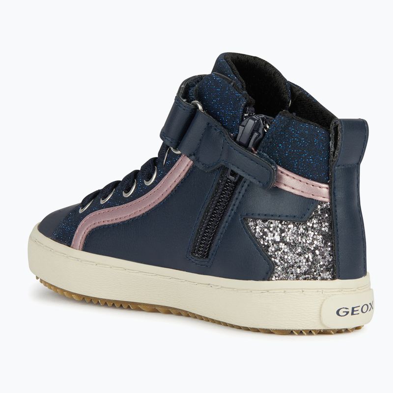 Geox Kalispera navy/dunkelsilber Kinderschuhe