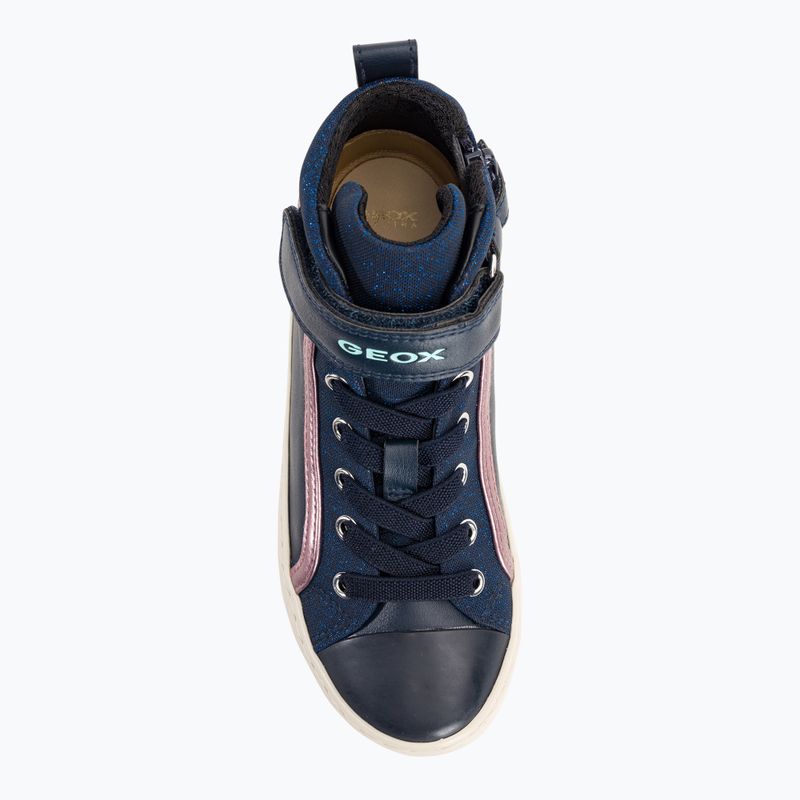 Geox Kalispera navy/dunkelsilber Kinderschuhe