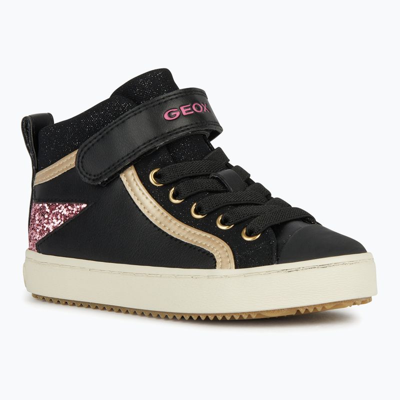 Geox Kalispera schwarz/dunkelrosa Kinderschuhe