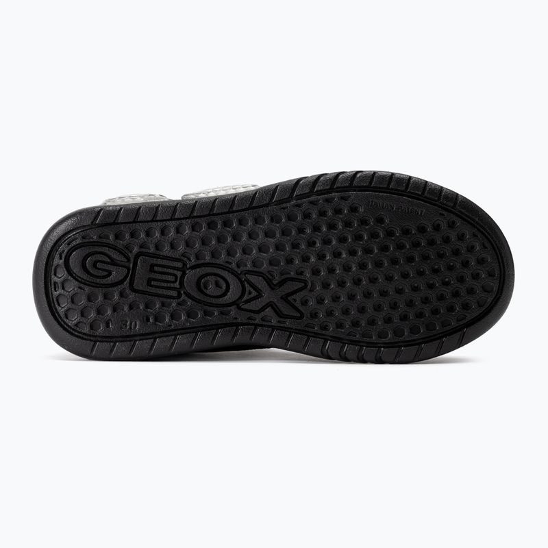 Geox Illuminus schwarz/dunkelgrau Kinderschuhe 5