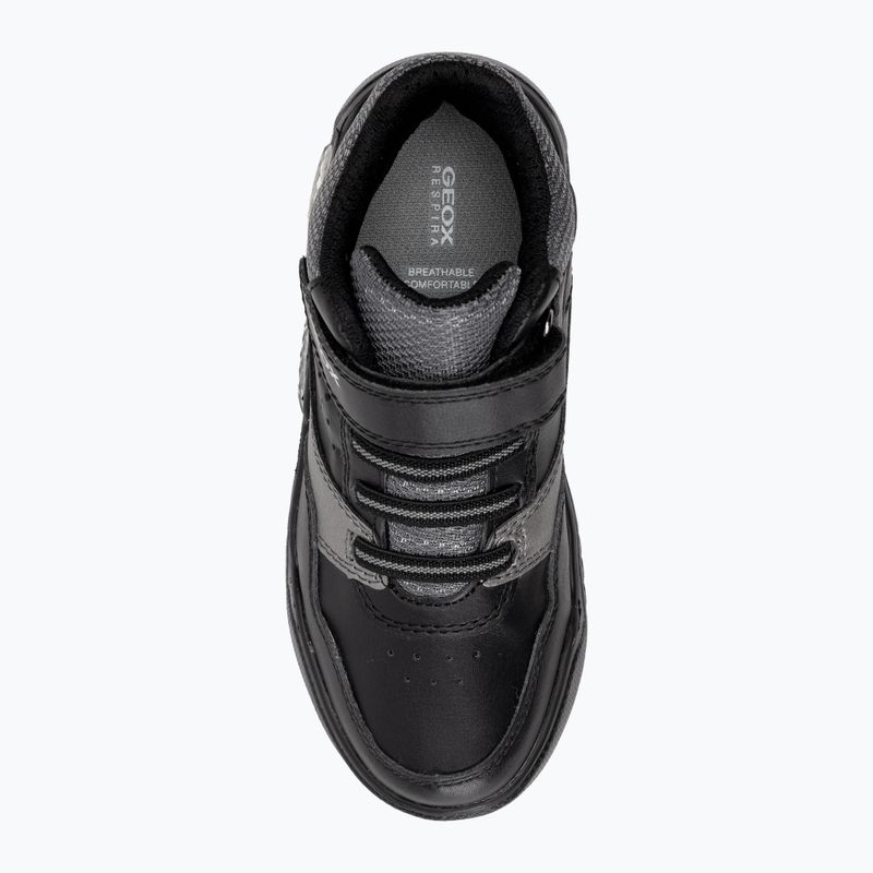 Geox Illuminus schwarz/dunkelgrau Kinderschuhe 6
