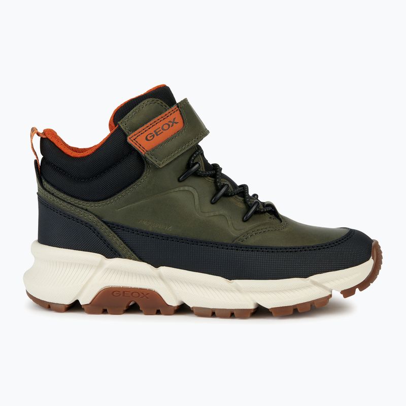 Schuhe Kinder Geox Flexyper Plus military/orange 9