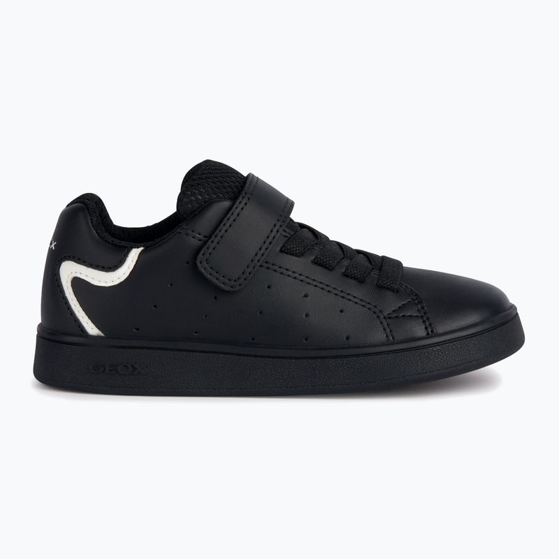 Geox Eclyper Junior Schuhe schwarz