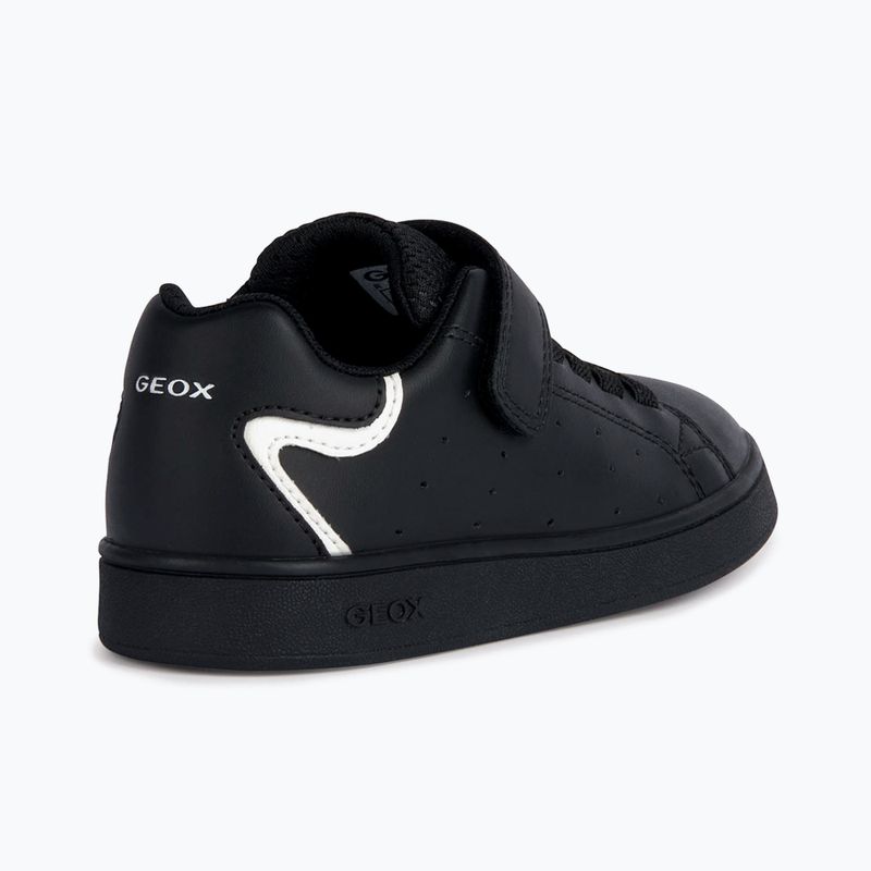 Geox Eclyper Junior Schuhe schwarz