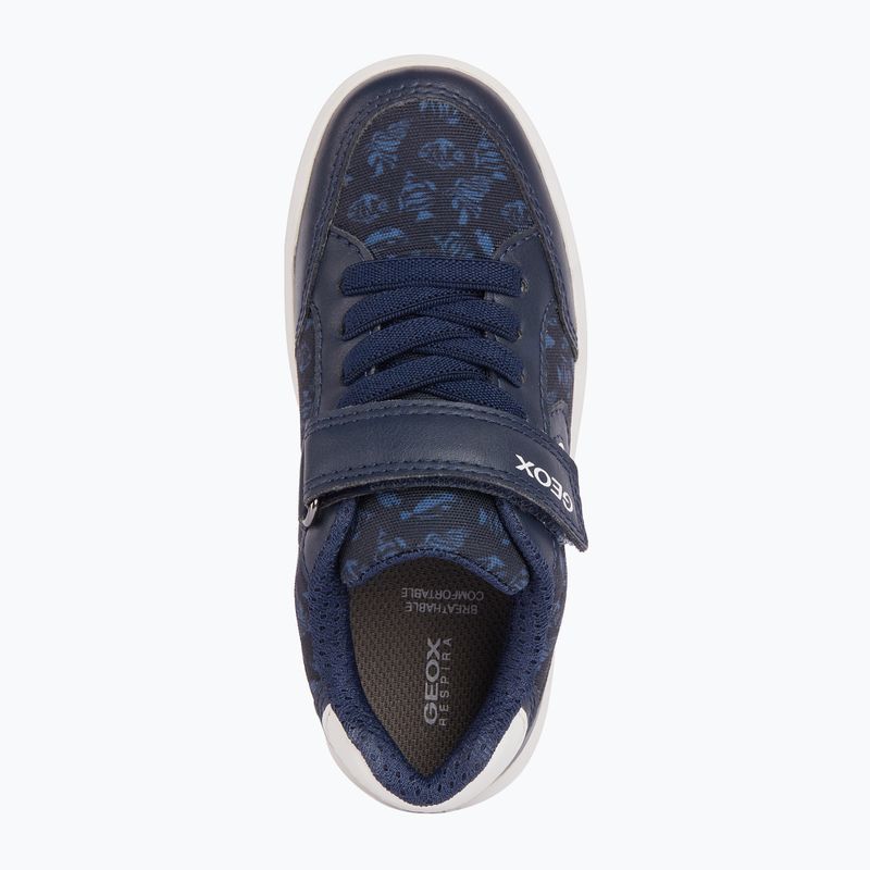 Geox Arzach ozeanblau/dunkelweiß Junior Schuhe 13