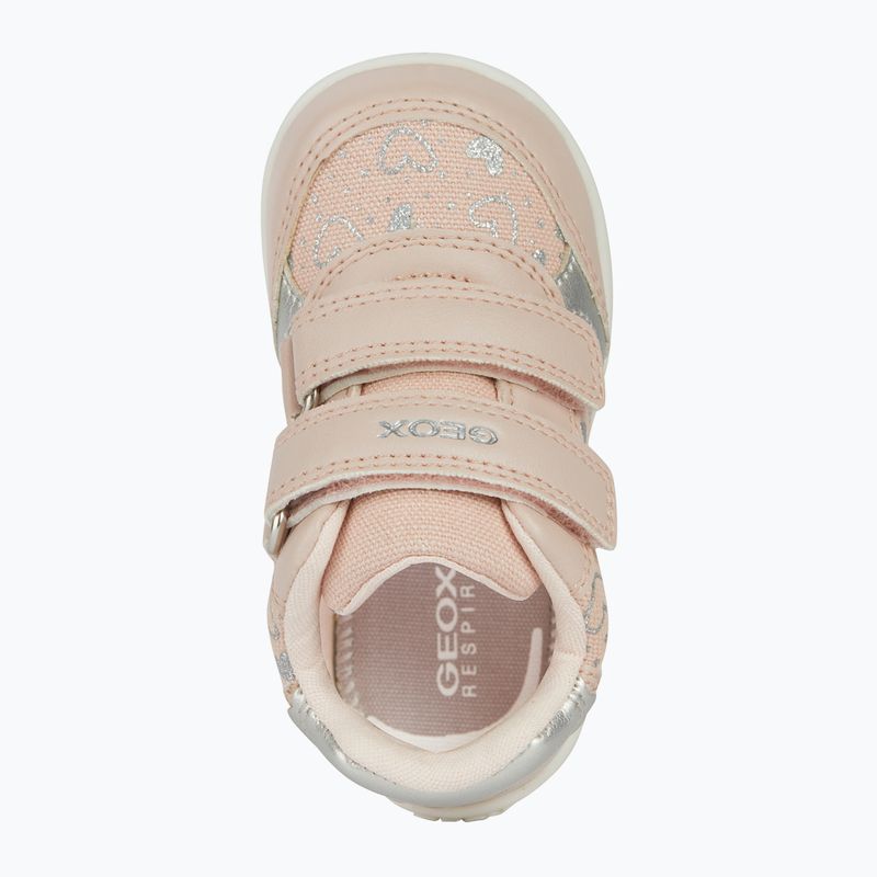 Geox Elthan rose / silber Kinderschuhe