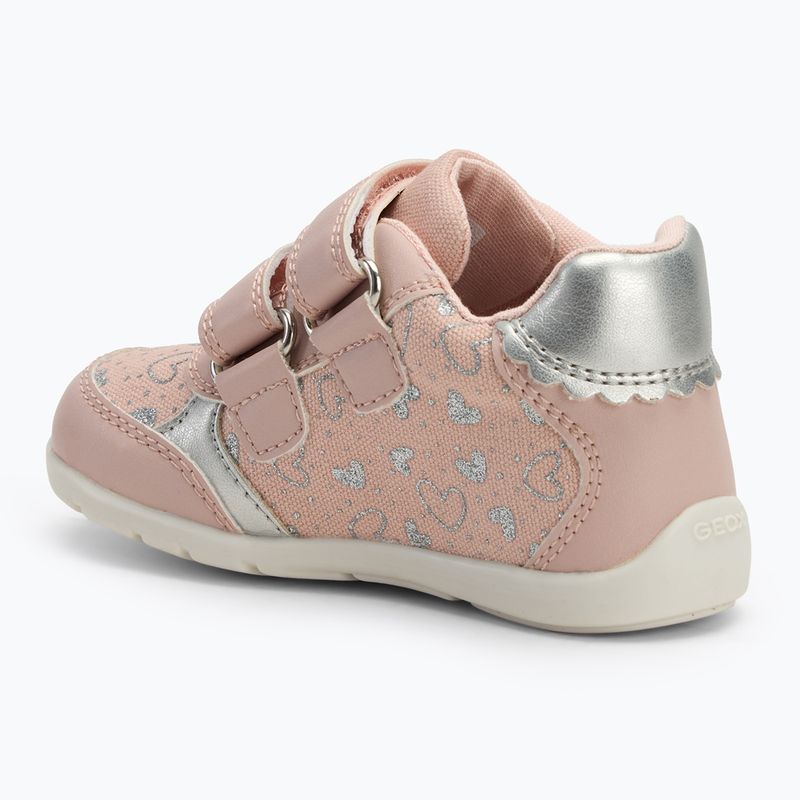 Geox Elthan rose / silber Kinderschuhe