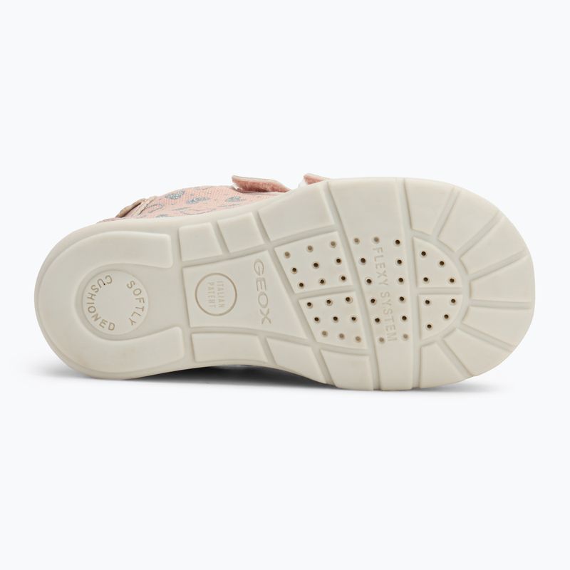 Geox Elthan rose / silber Kinderschuhe