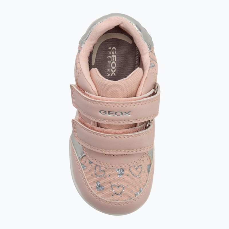 Geox Elthan rose / silber Kinderschuhe