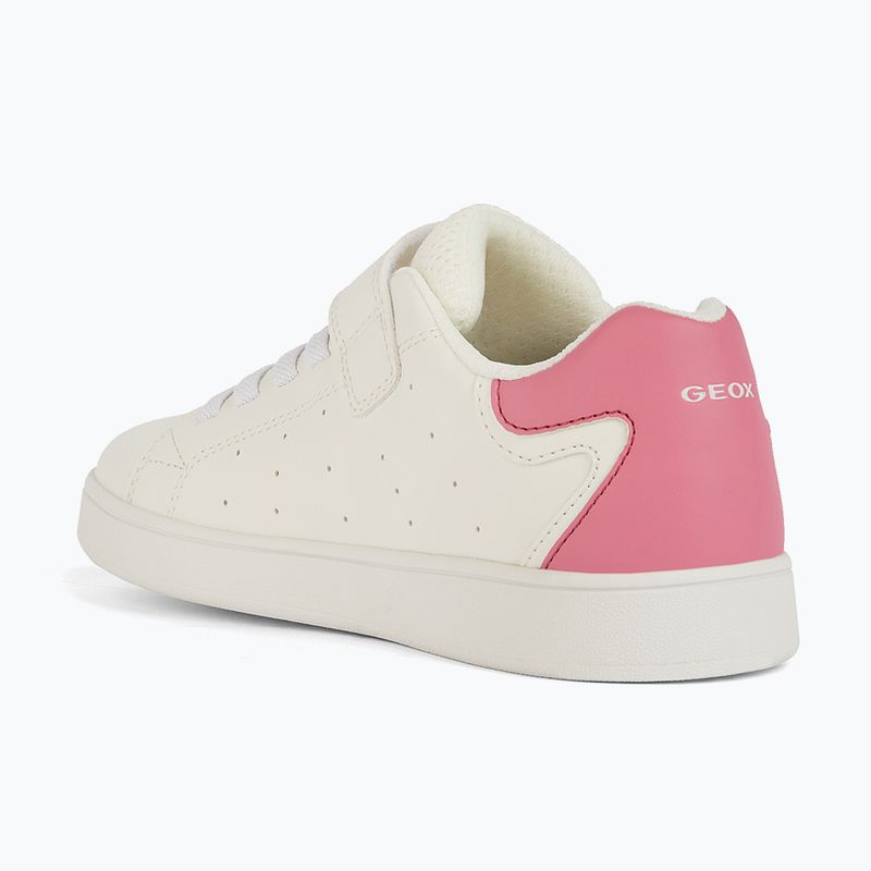 Geox Eclyper weiß/fuchsia Junior Schuhe 10