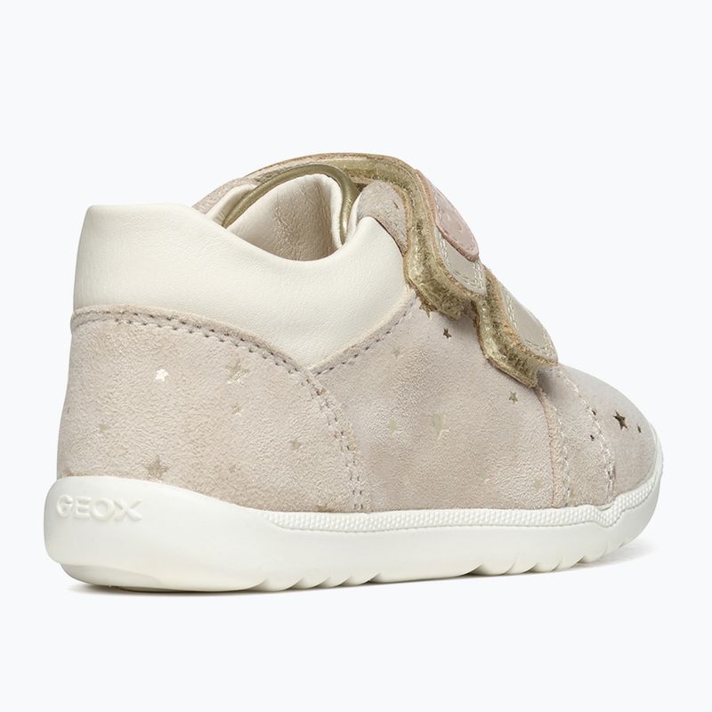 Geox Macchia beige / gold Kinderschuhe 11