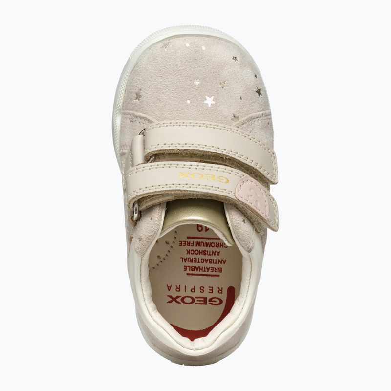 Geox Macchia beige / gold Kinderschuhe 12