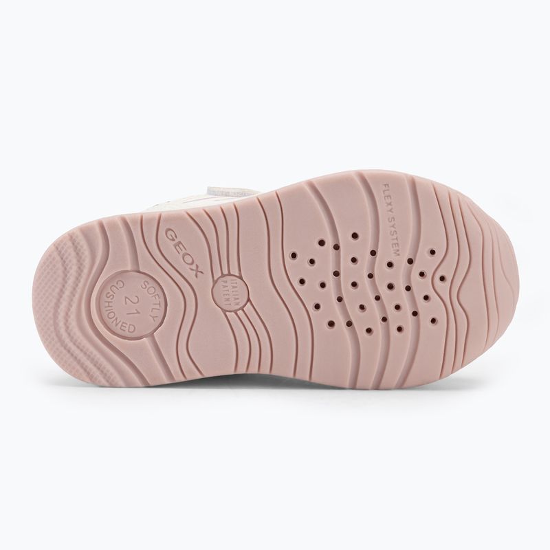 Geox Rishon weiß / rosa Kinderschuhe
