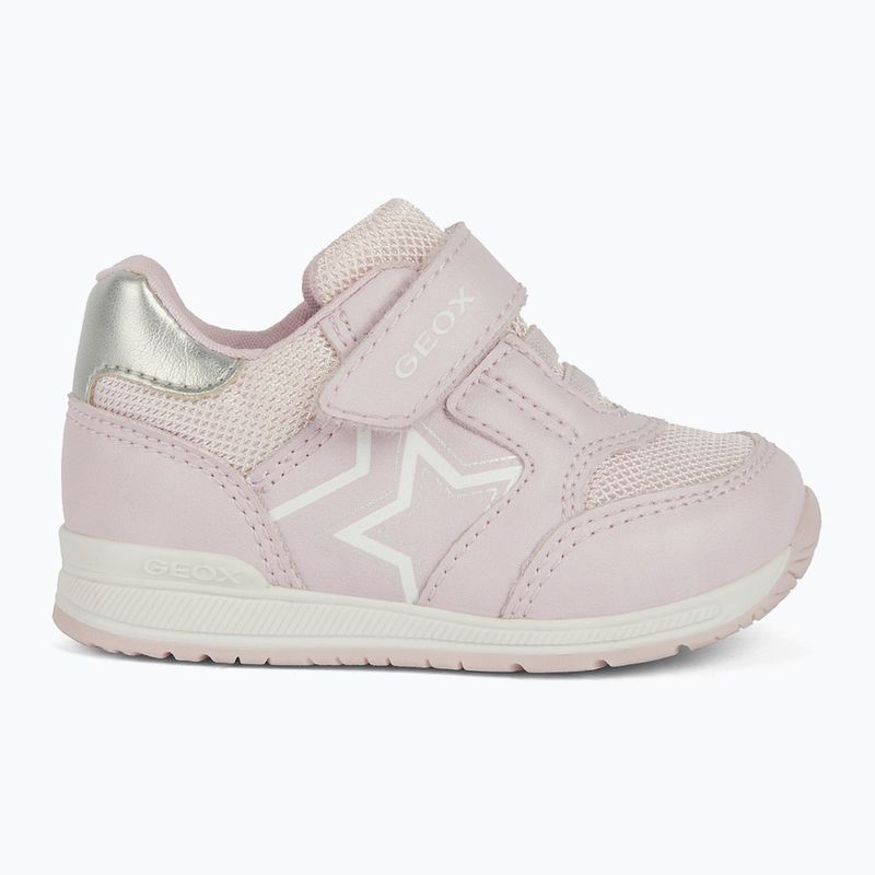 Geox Rishon rosa / silber Kinderschuhe 9