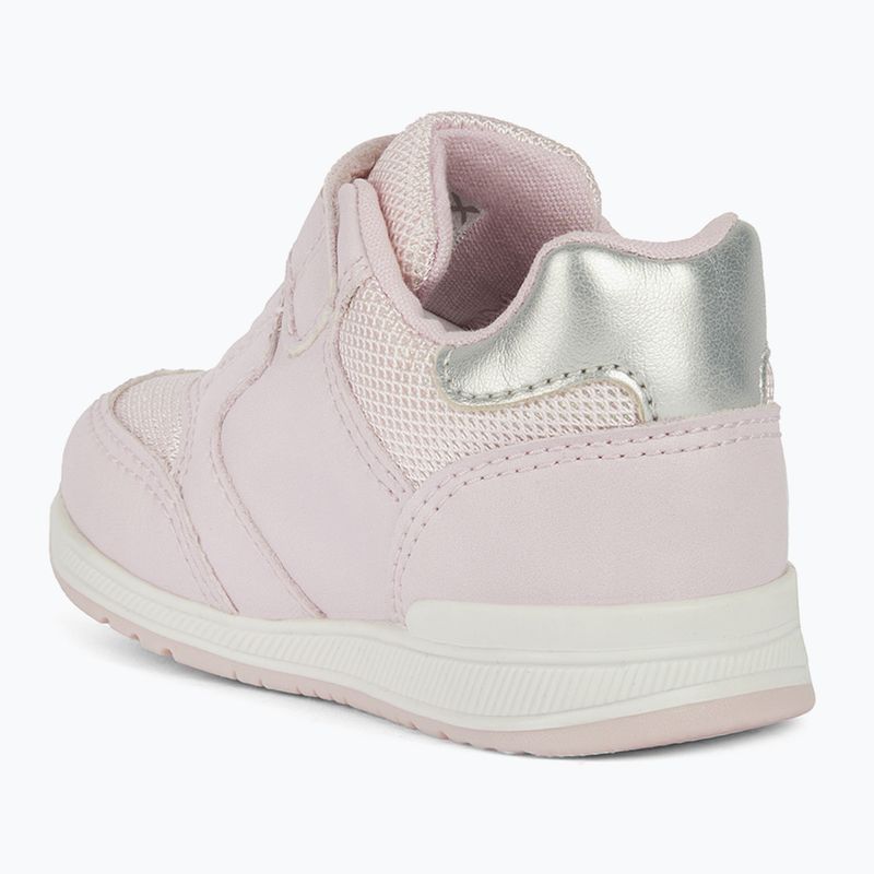 Geox Rishon rosa / silber Kinderschuhe 10