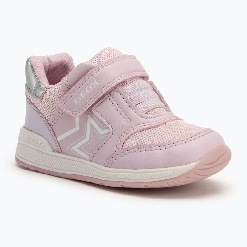 Geox Rishon rosa / silber Kinderschuhe