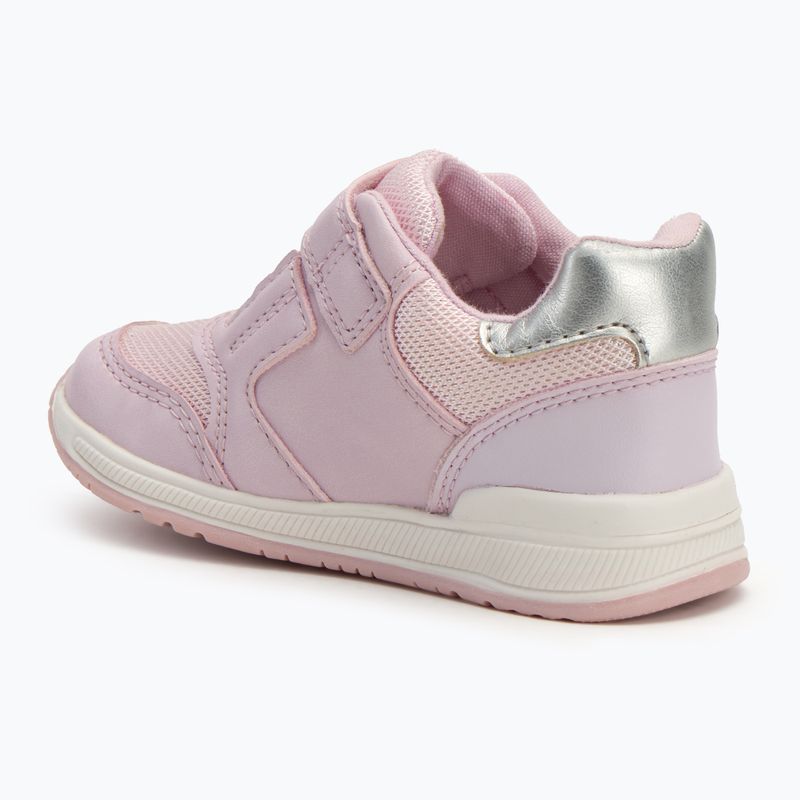 Geox Rishon rosa / silber Kinderschuhe 3