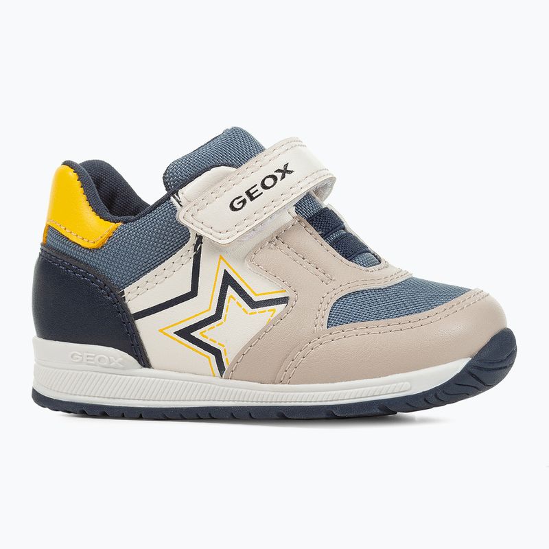 Geox Rishon beige / navy Kinderschuhe 9