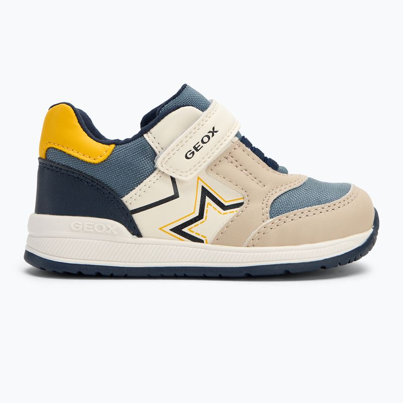 Geox Rishon beige / navy Kinderschuhe 2