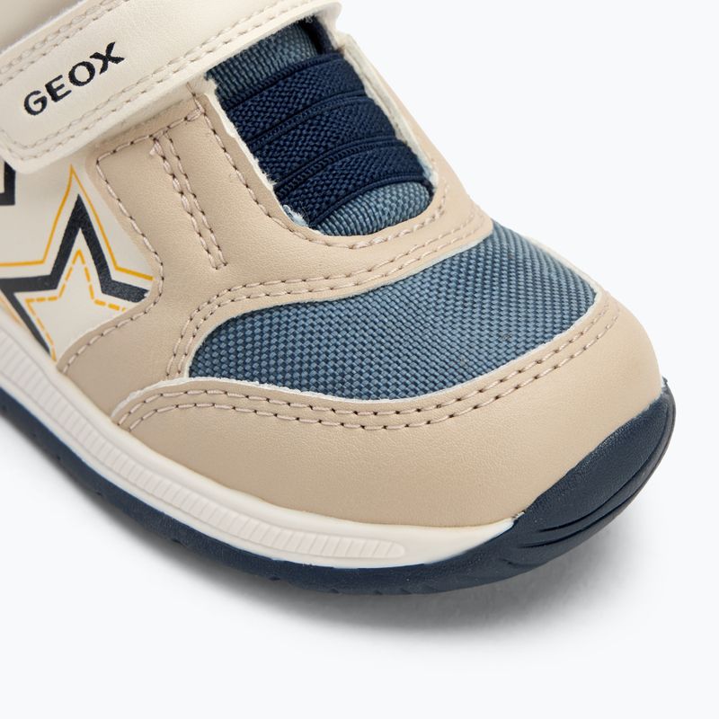 Geox Rishon beige / navy Kinderschuhe 7