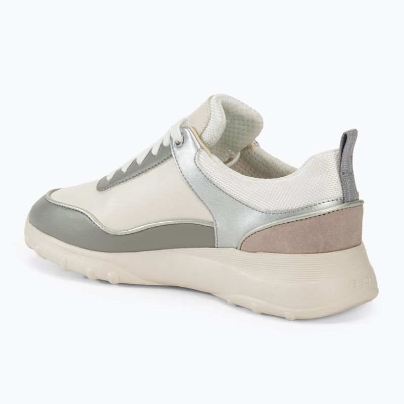 Geox Damen Schuhe Alleniee grau/optic weiß 4