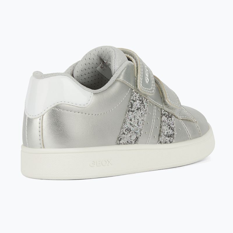 Geox Eclyper Silber Junior Schuhe