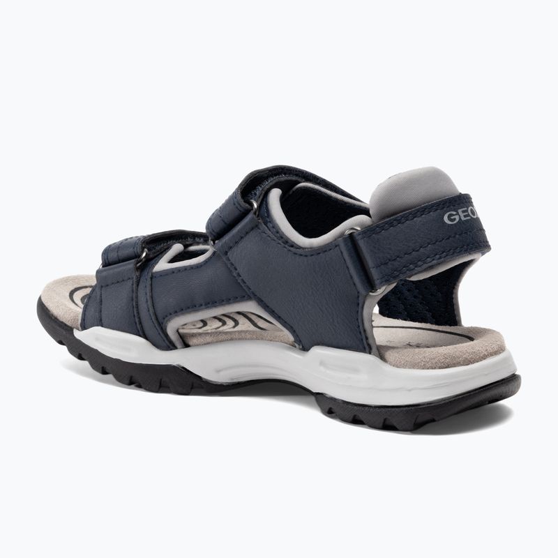 Geox Borealis ozeanblau/gold Junior Sandalen 3