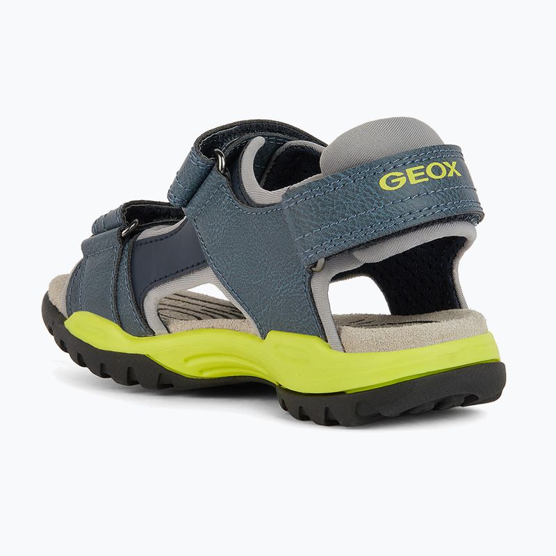 Geox Borealis avio/lime junior Sandalen 10
