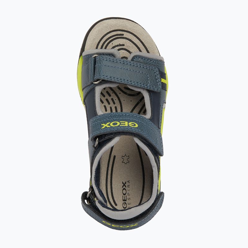 Geox Borealis avio/lime junior Sandalen 13