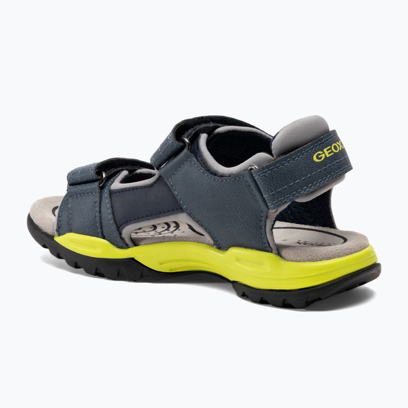 Geox Borealis avio/lime junior Sandalen 3