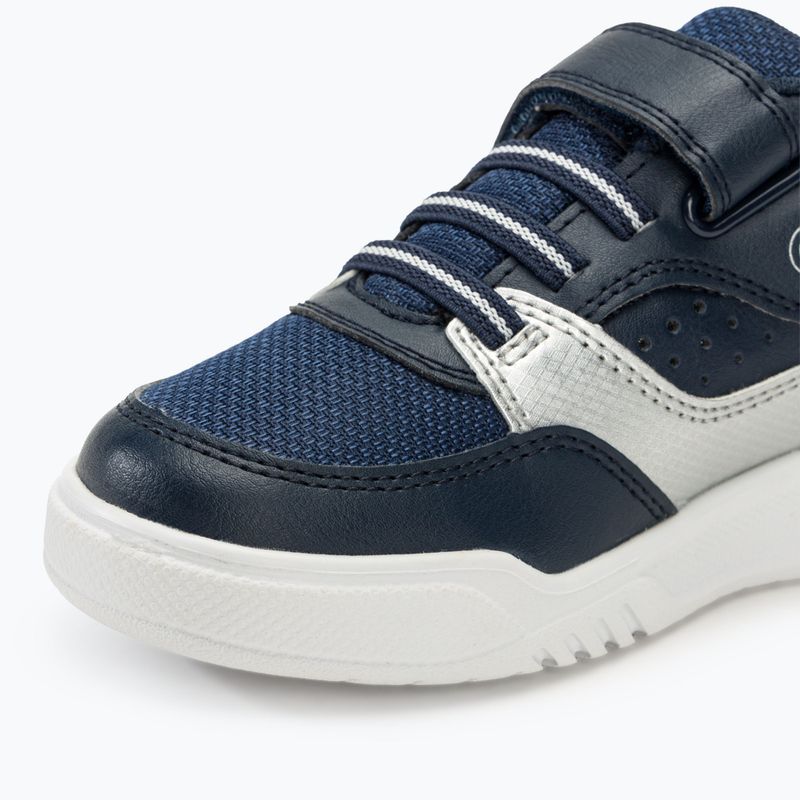 Geox Illuminus ozeanblau/silber Junior Schuhe 7