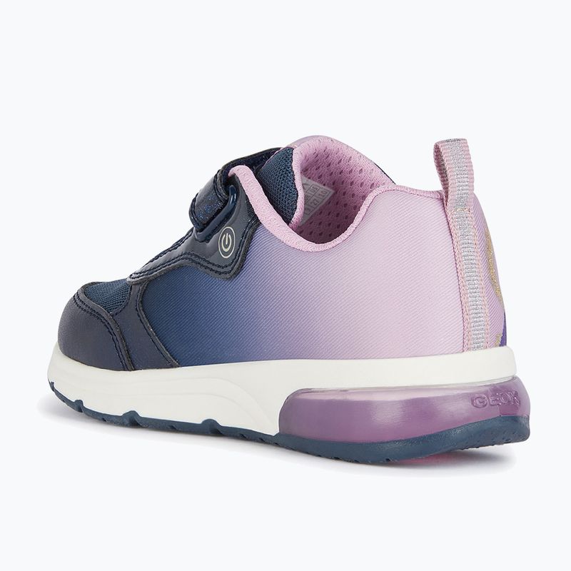 Geox Spaceclub navy/lavendel Junior Schuhe 13