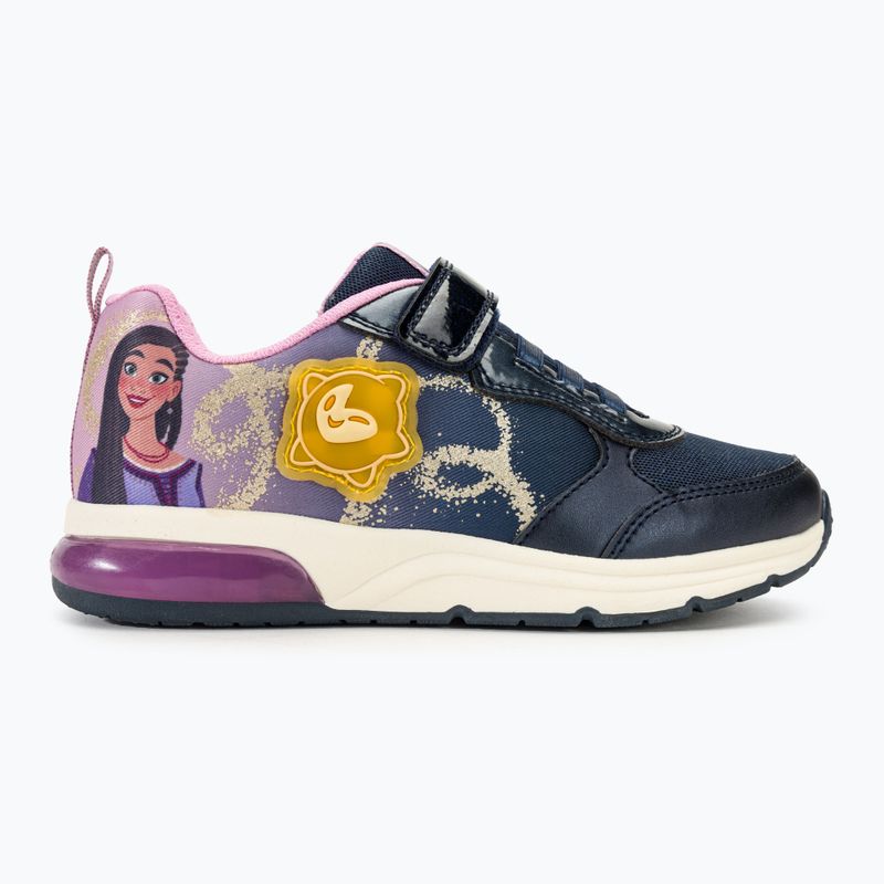 Geox Spaceclub navy/lavendel Junior Schuhe 2