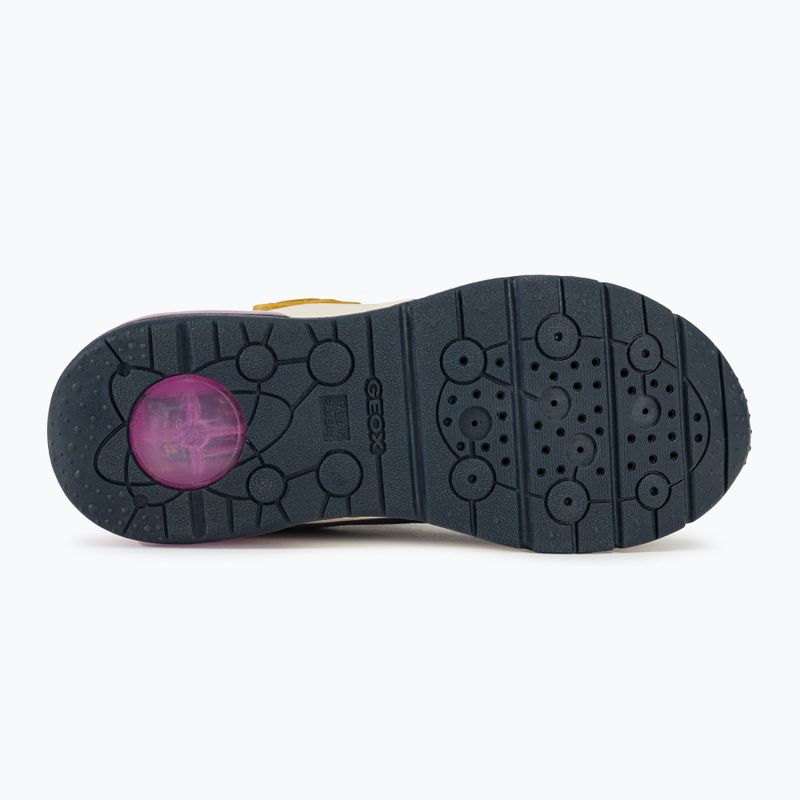 Geox Spaceclub navy/lavendel Junior Schuhe 4