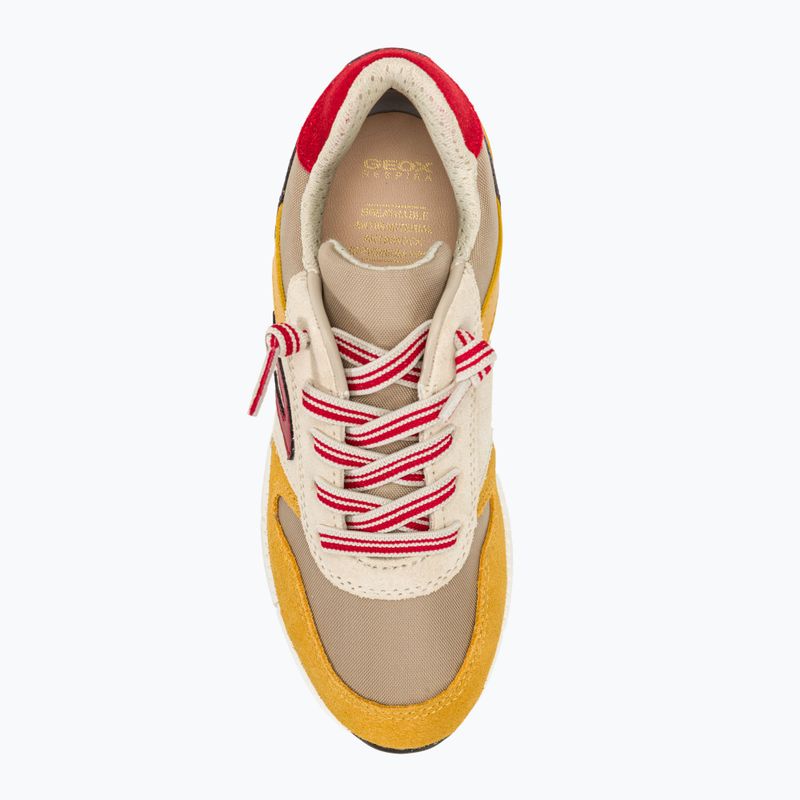 Geox Alben beige/gelb Junior Schuhe 5