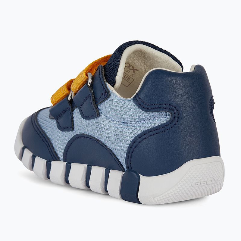 Geox Iupidoo sky / navy Kinderschuhe 10