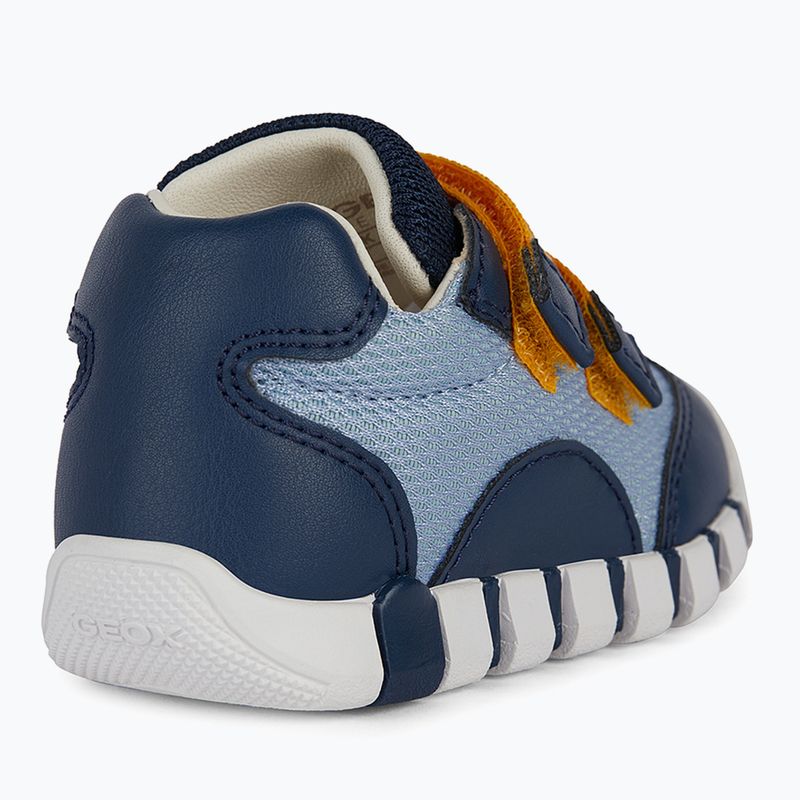 Geox Iupidoo sky / navy Kinderschuhe 11