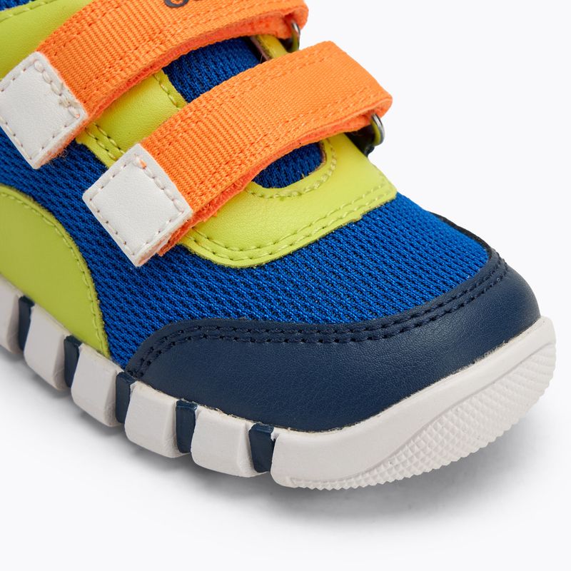 Geox Iupidoo royal / orange Kinderschuhe 7