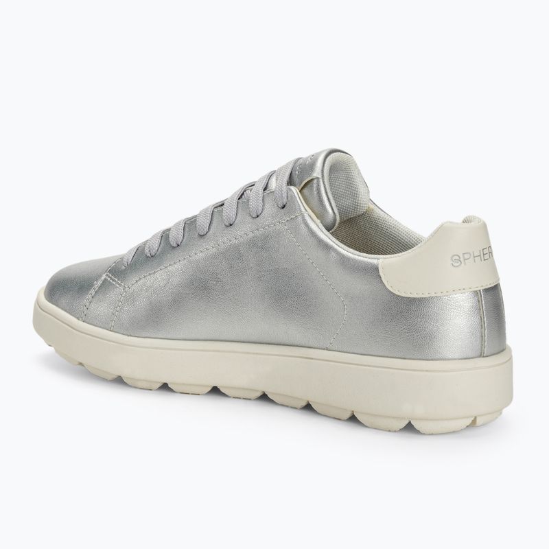 Geox Spherica Ecub-1 silber/optic weiß Damen Schuhe 4