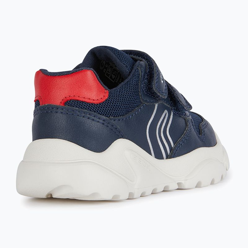 Geox Kinderschuhe Ciufciuf Mesh navy / rot