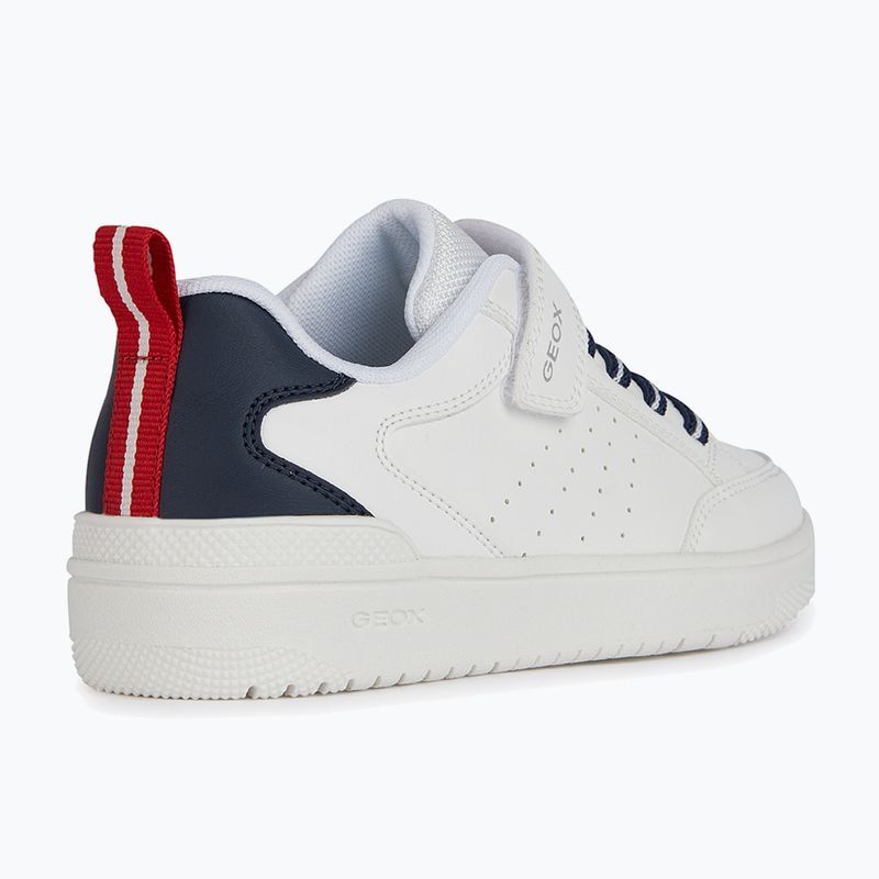 Geox Washiba Junior Schuhe weiß/ozeanblau 10