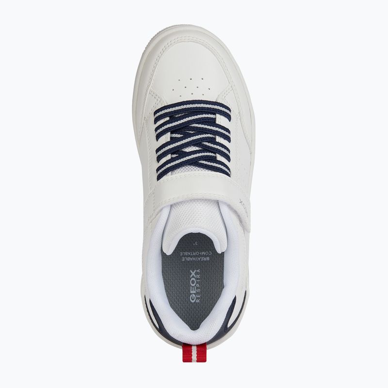 Geox Washiba Junior Schuhe weiß/ozeanblau 13