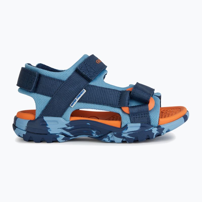 Geox Borealis j.blue/Ozeanblau Junior Sandalen 9