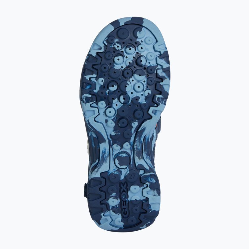 Geox Borealis j.blue/Ozeanblau Junior Sandalen 12