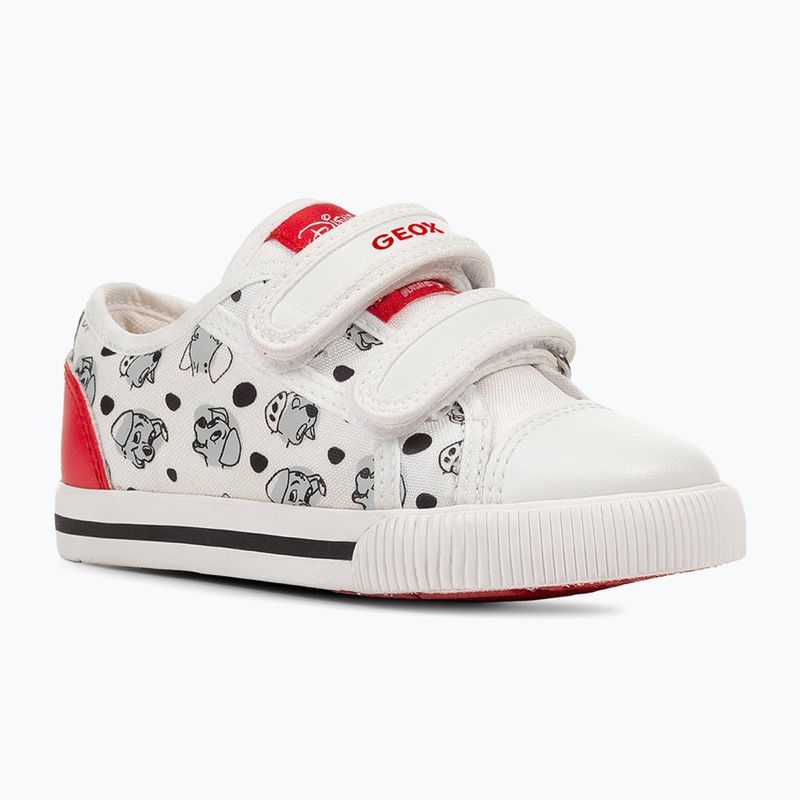 Geox Kilwi Kinderschuhe weiß / rot 8