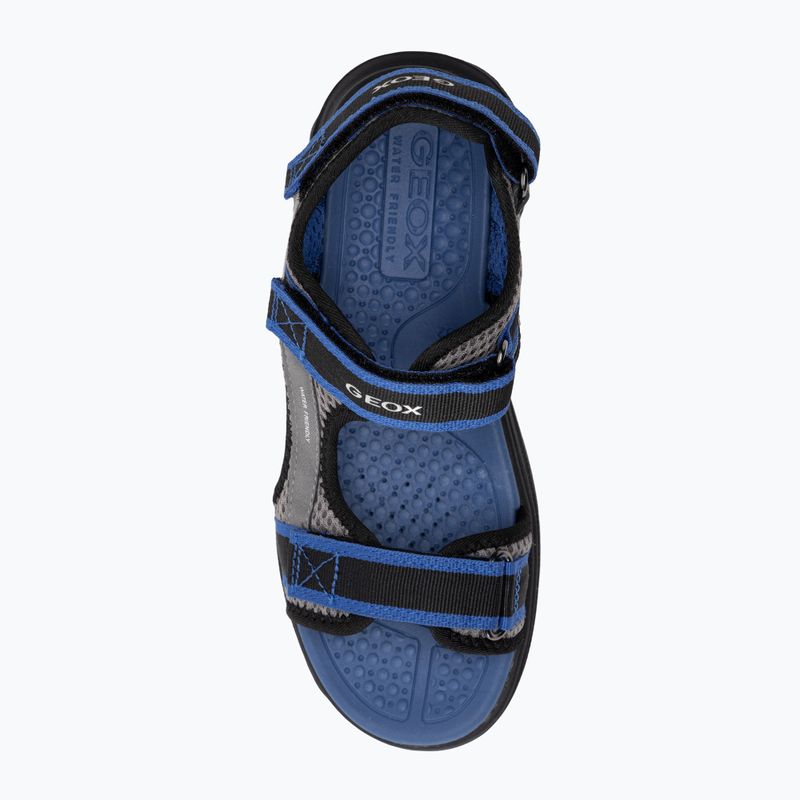 Geox Airadyum grau/royal Junior Sandalen 5