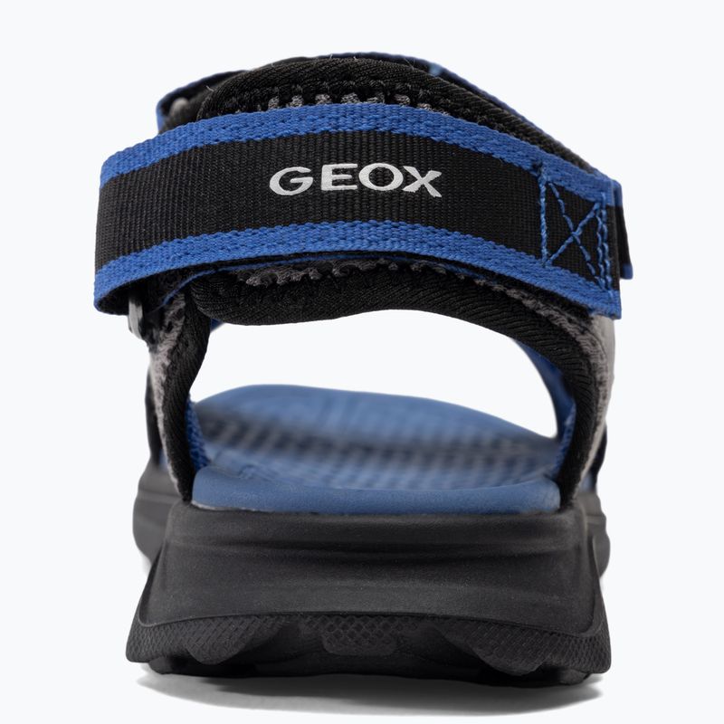 Geox Airadyum grau/royal Junior Sandalen 6