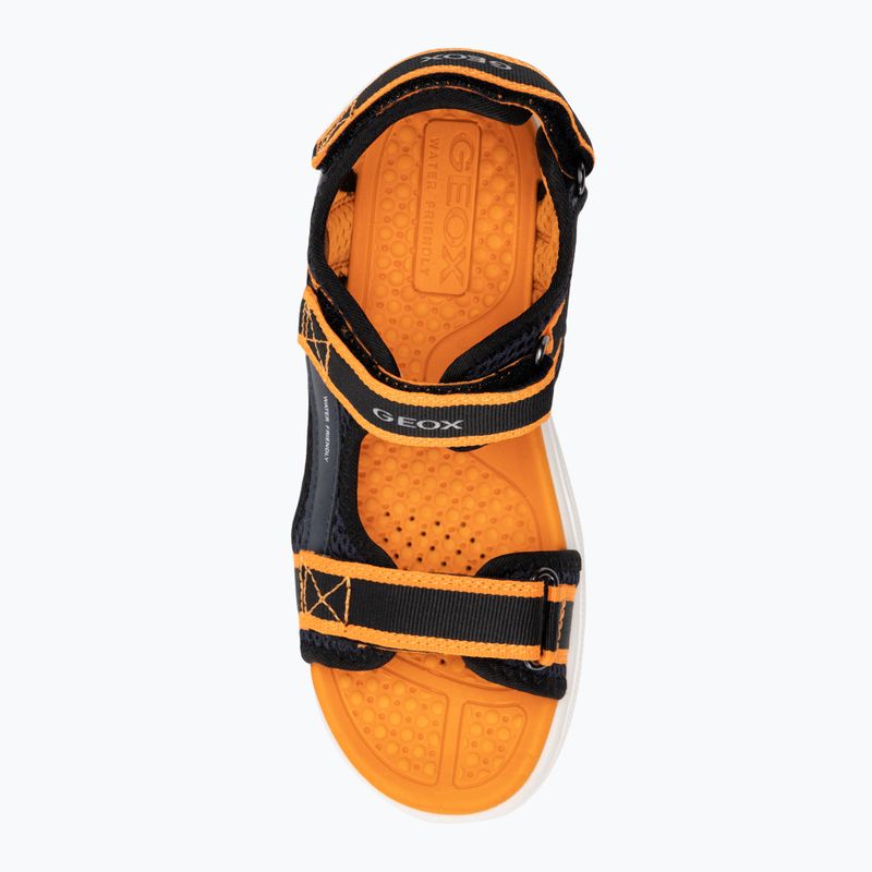 Geox Airadyum ozeanblau/orange Junior Sandalen 5
