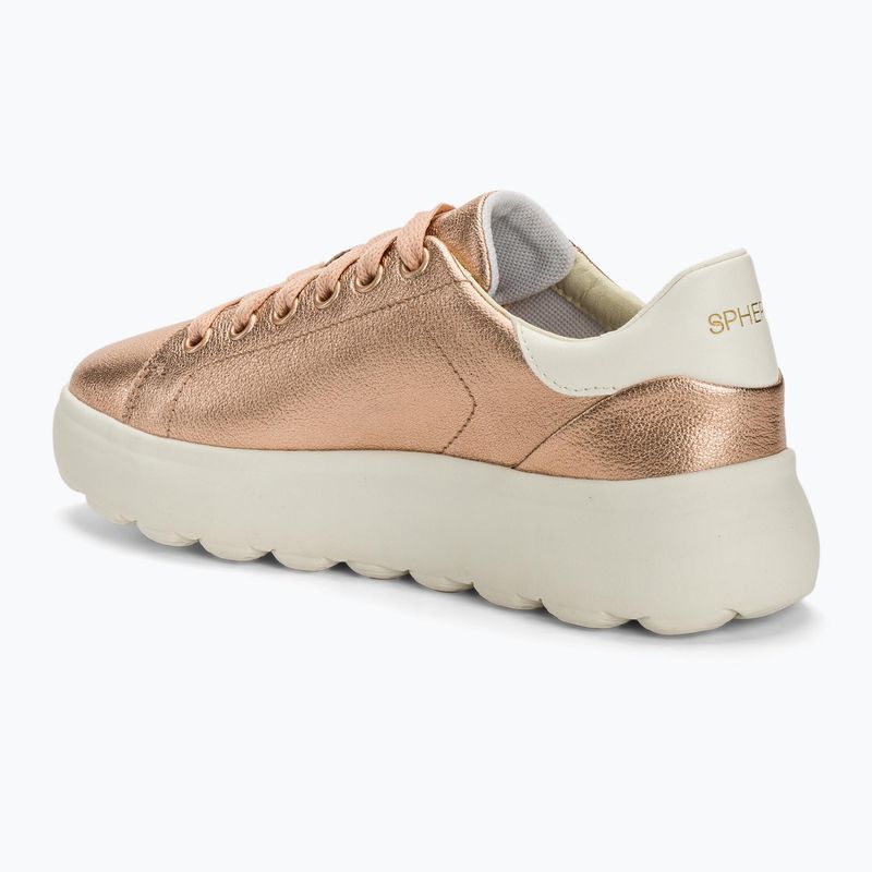 Geox Spherica EC4.1 Damen Schuhe rose gold/optic weiß 4